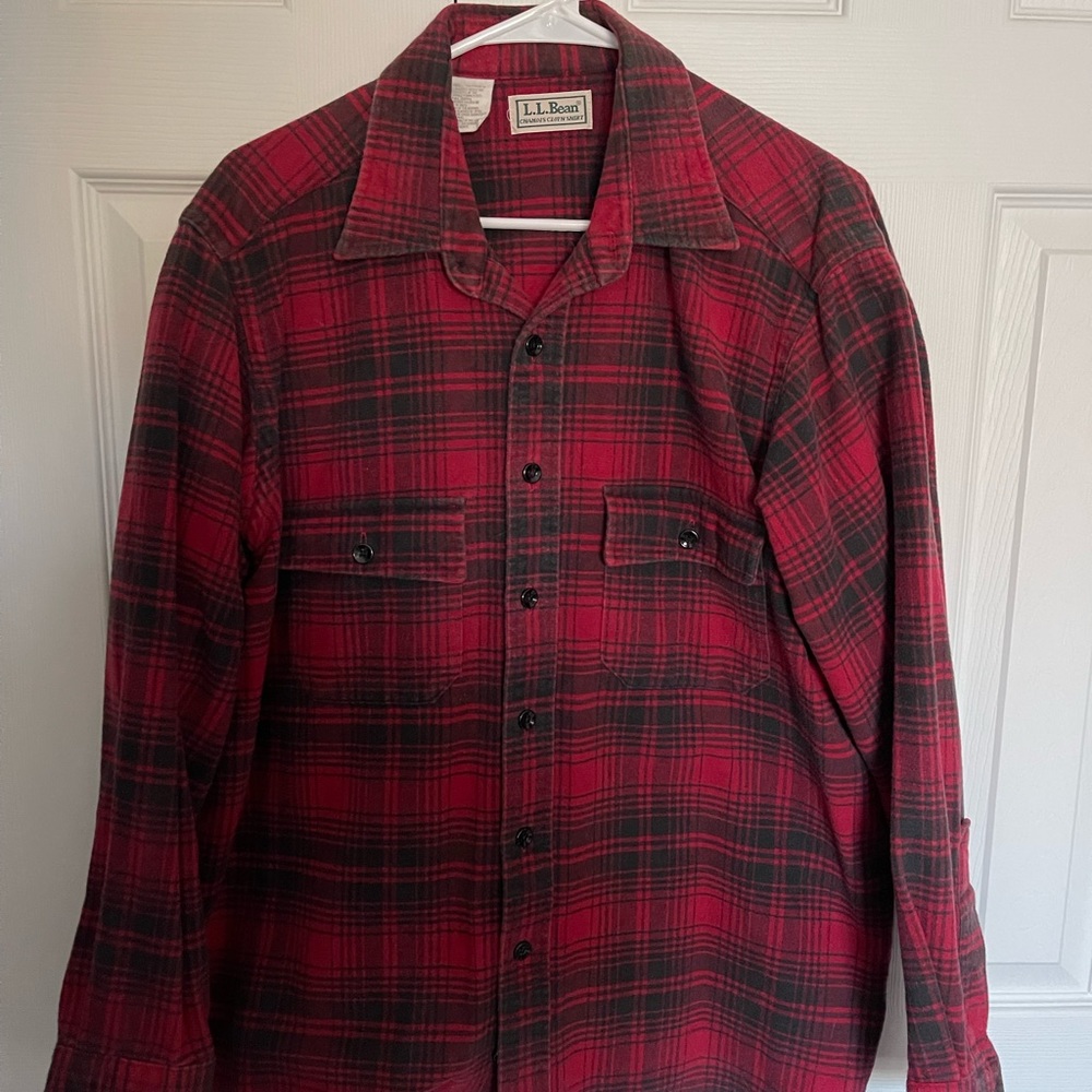 L.L. Bean Men’s Thick Plaid Flannel